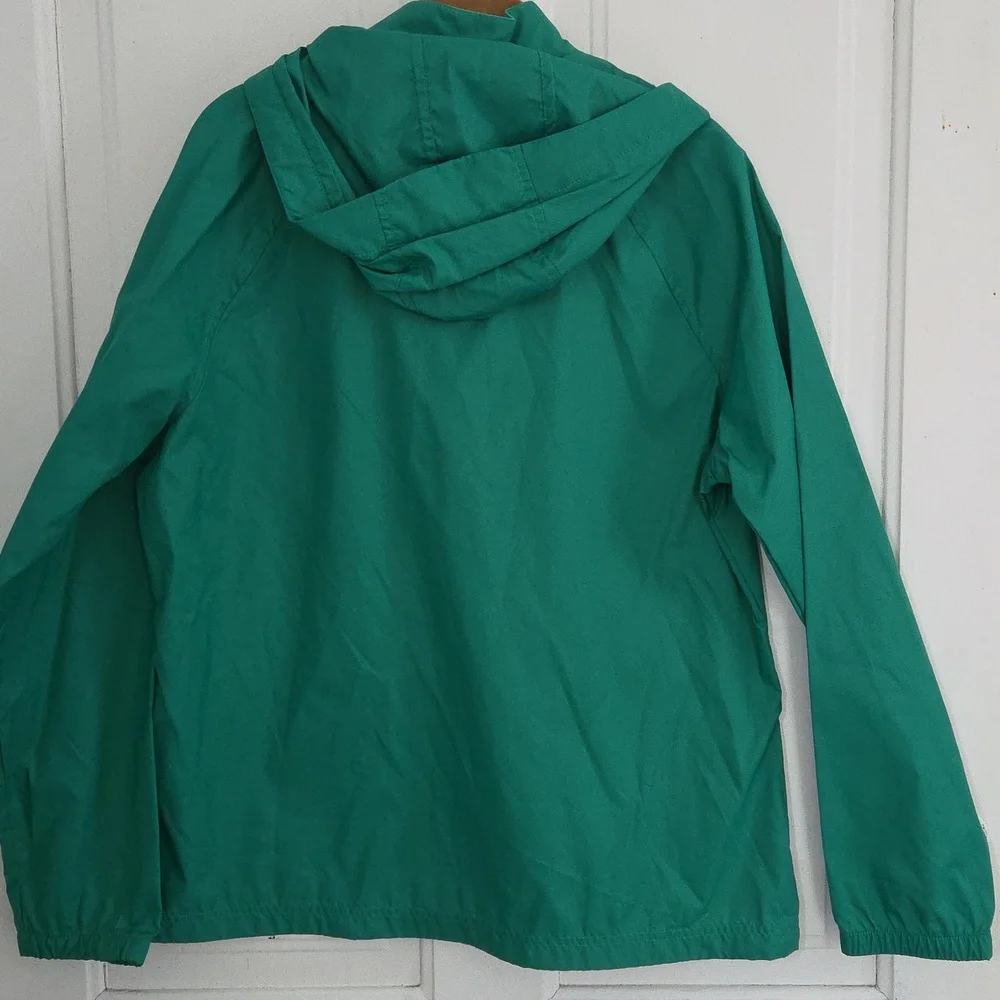 L.L. Bean Green Rain Jacket - Picture 5 of 7